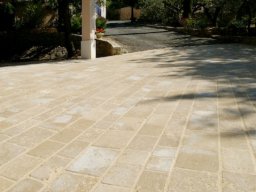french limestone paving